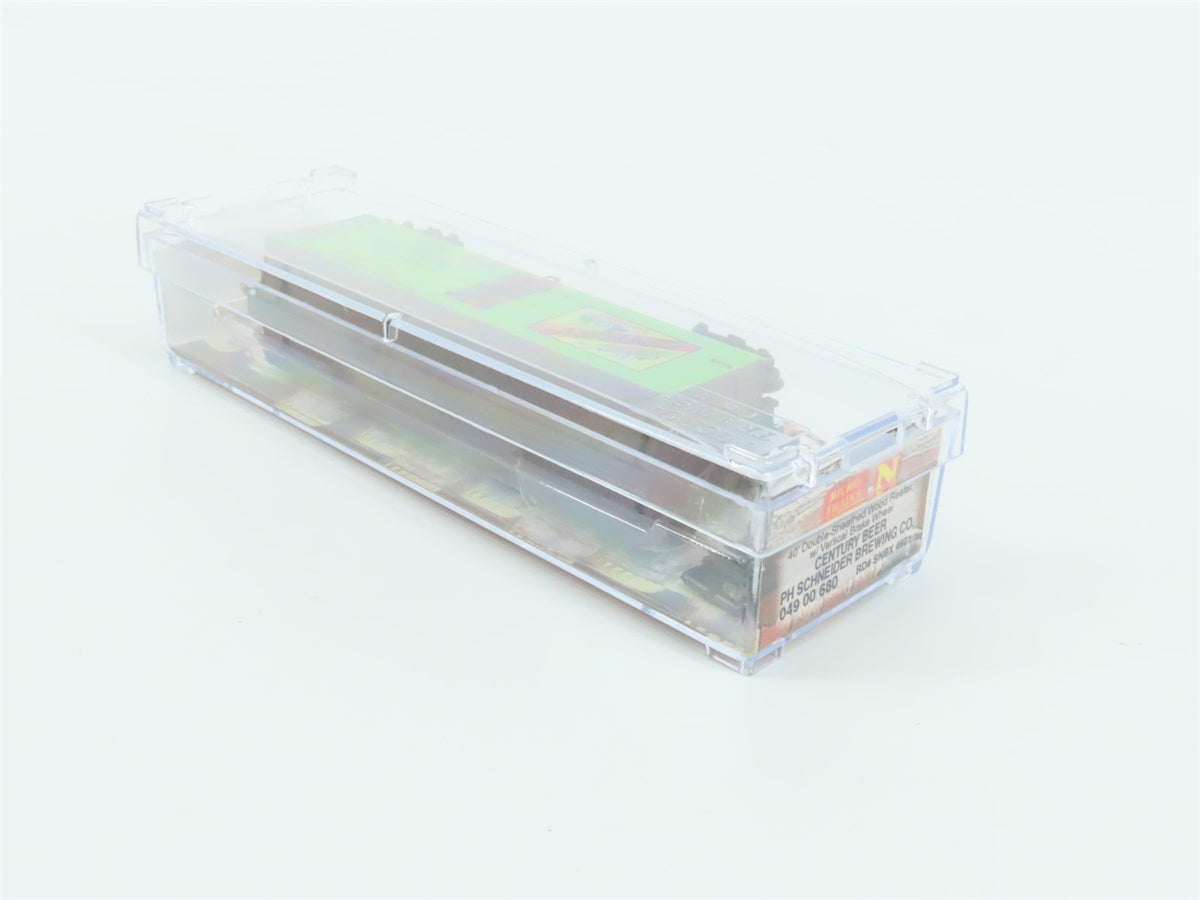N Scale Micro-Trains MTL 04900680 SNBX Century Beer 40&#39; Wood Reefer #4601