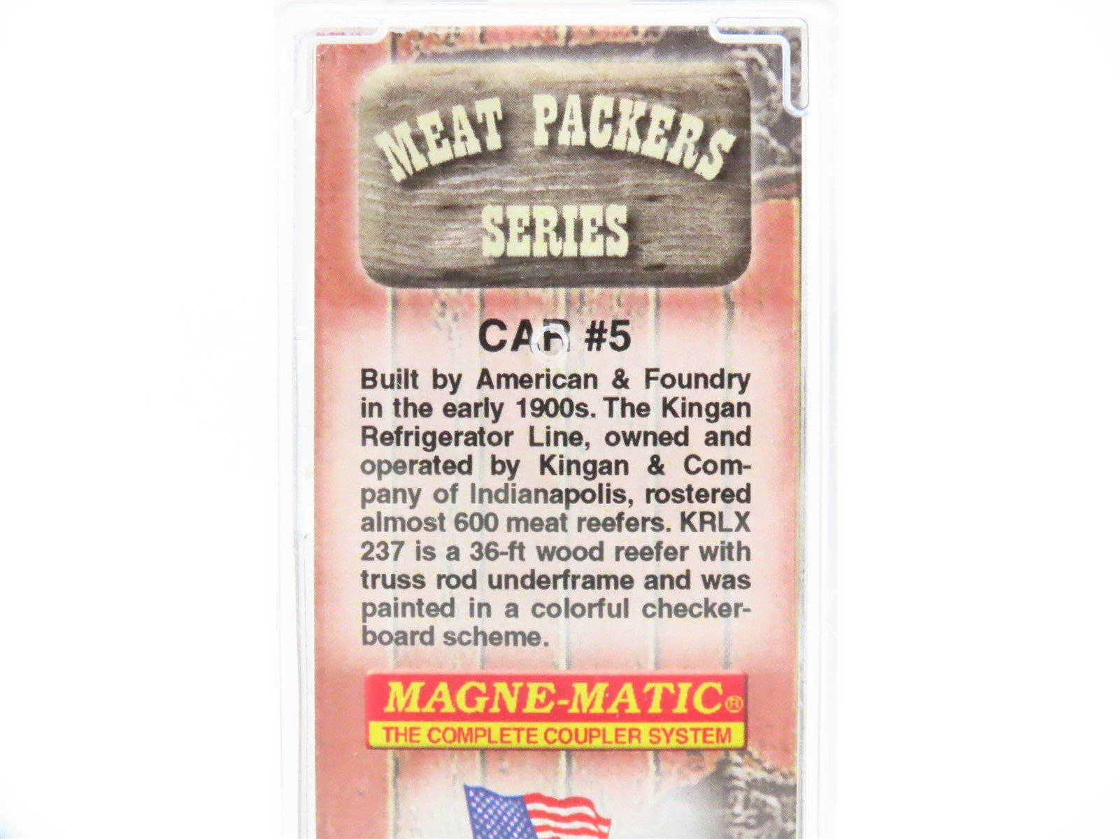 N Micro-Trains MTL 05800130 KRLX Kingan's Reliable Ham & Bacon 36' Reefer #237