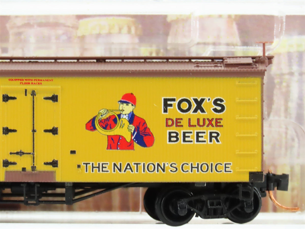N Scale Micro-Trains MTL 05800200 NADX Fox Brewing 36&#39; Wood Reefer #4751