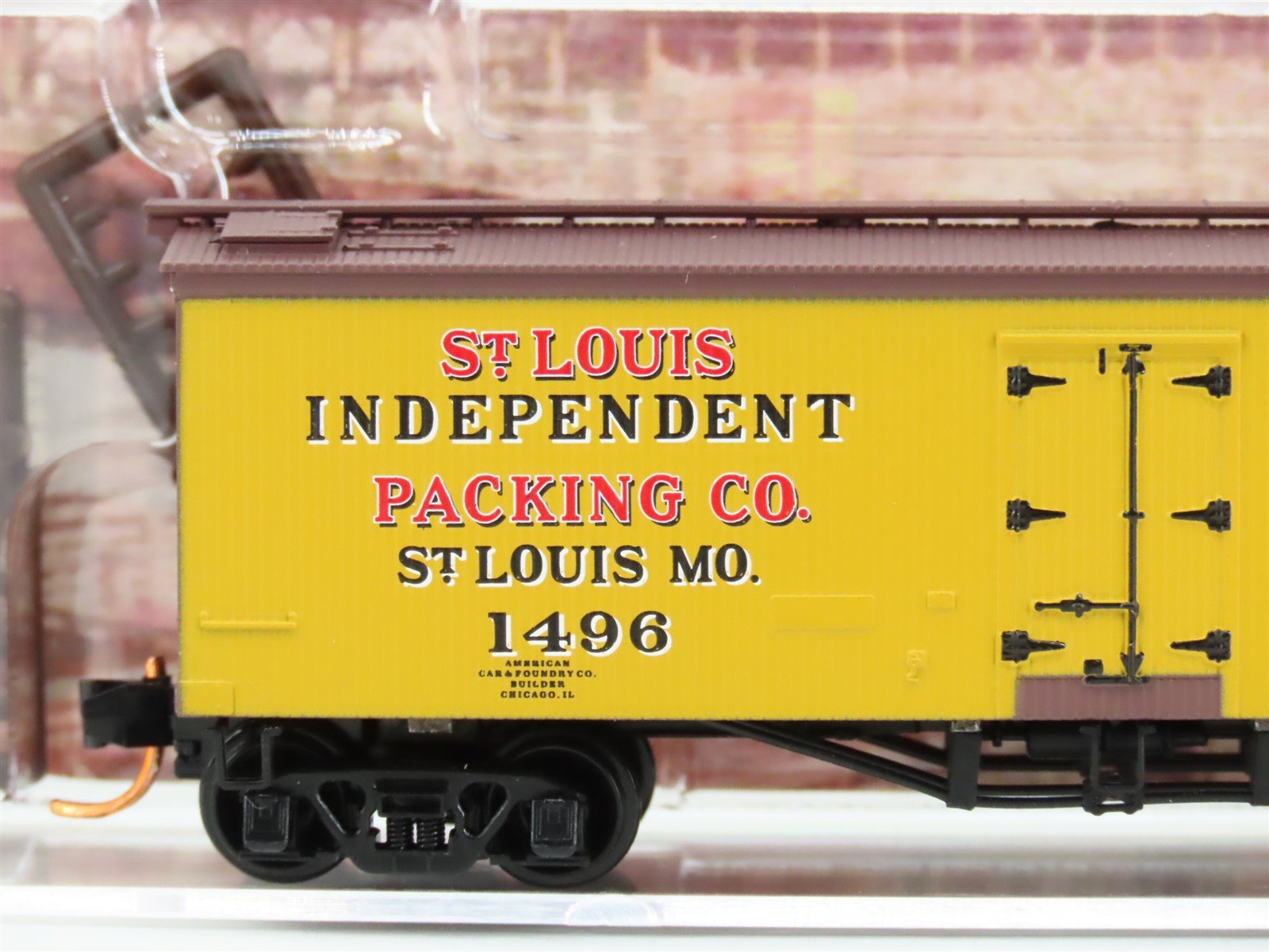 N Scale Micro-Trains MTL 05800120 SLIX St Louis Independent 36' Reefer #1496