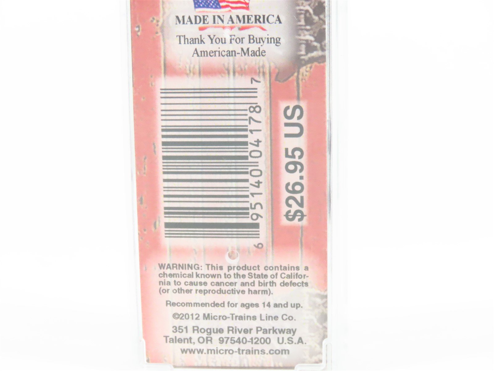 N Scale Micro-Trains MTL 05800120 SLIX St Louis Independent 36' Reefer #1496