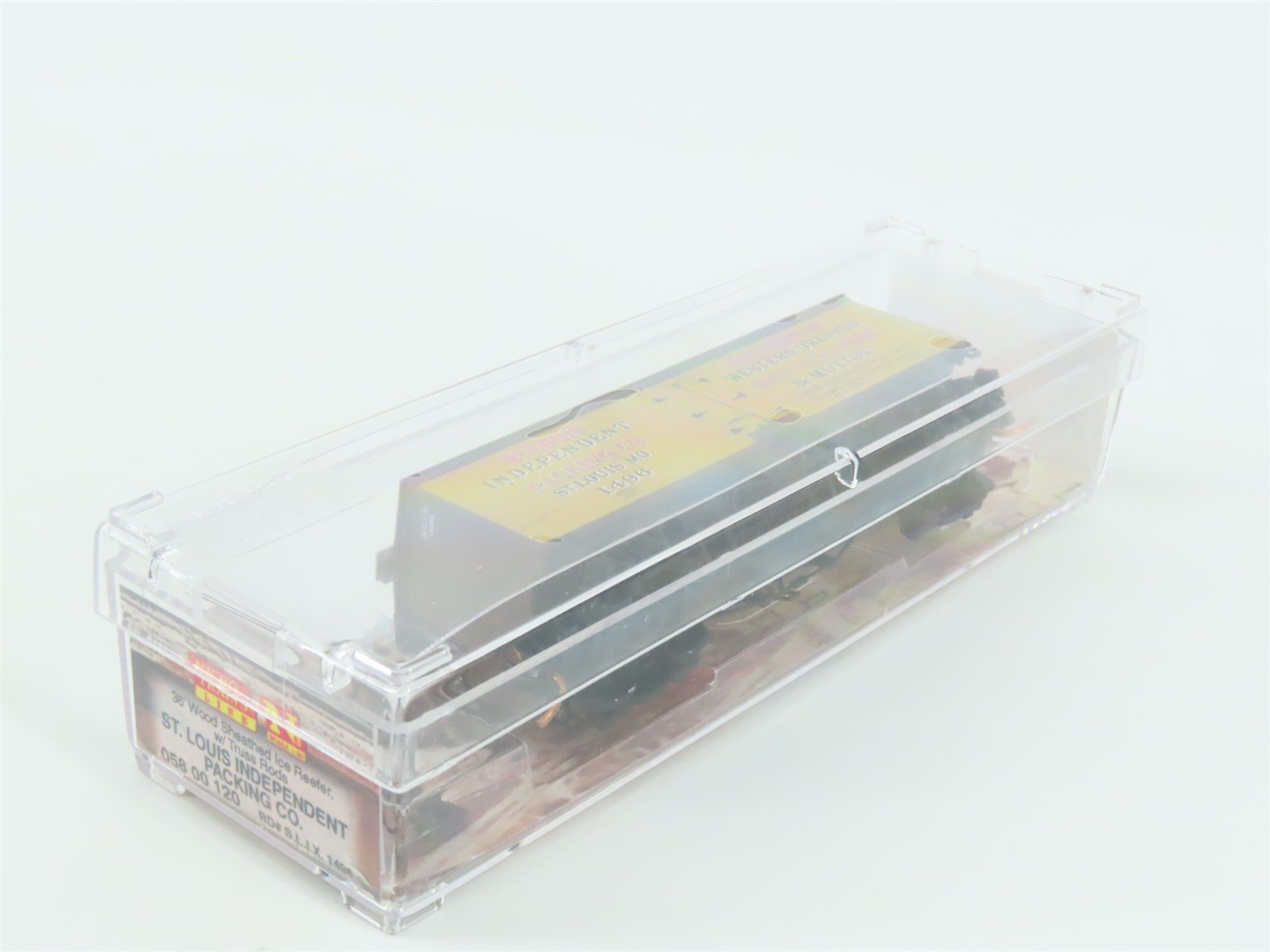 N Scale Micro-Trains MTL 05800120 SLIX St Louis Independent 36' Reefer #1496