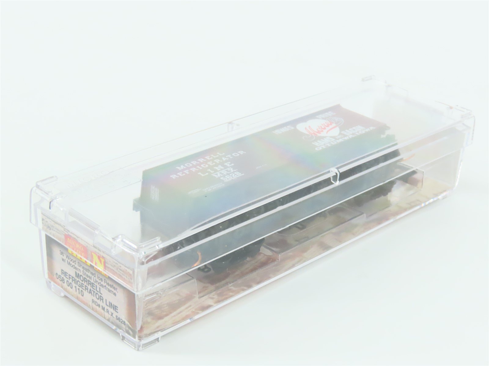 N Scale Micro-Trains MTL 05800110 MRX Morrell Refrigerator Line 36' Reefer #5628