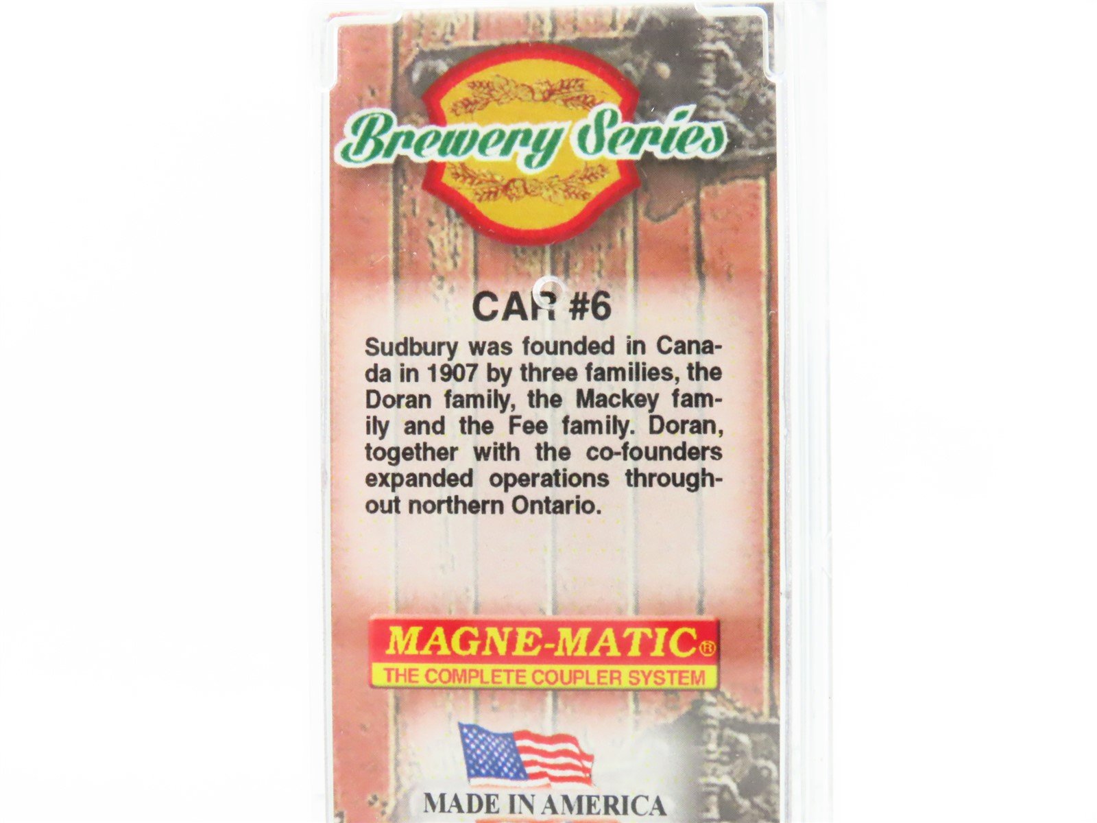 N Scale Micro-Trains MTL 05800180 SBCO Sudbury Brewing Co. 36' Wood Reefer #102