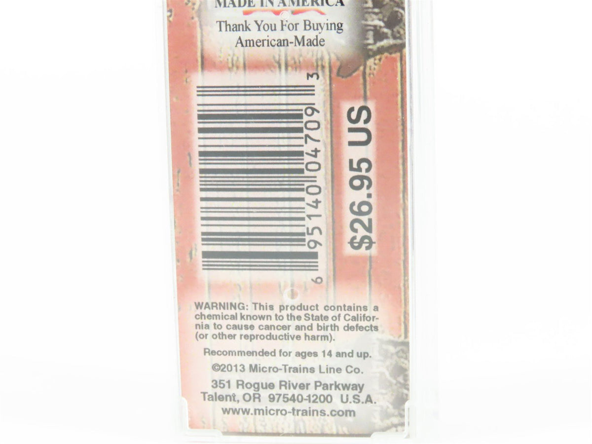 N Scale Micro-Trains MTL 05800180 SBCO Sudbury Brewing Co. 36&#39; Wood Reefer #102