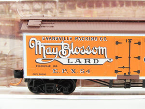 N Scale Micro-Trains MTL 05800140 EPX Evansville Packing Co. 36' Wood Reefer #54