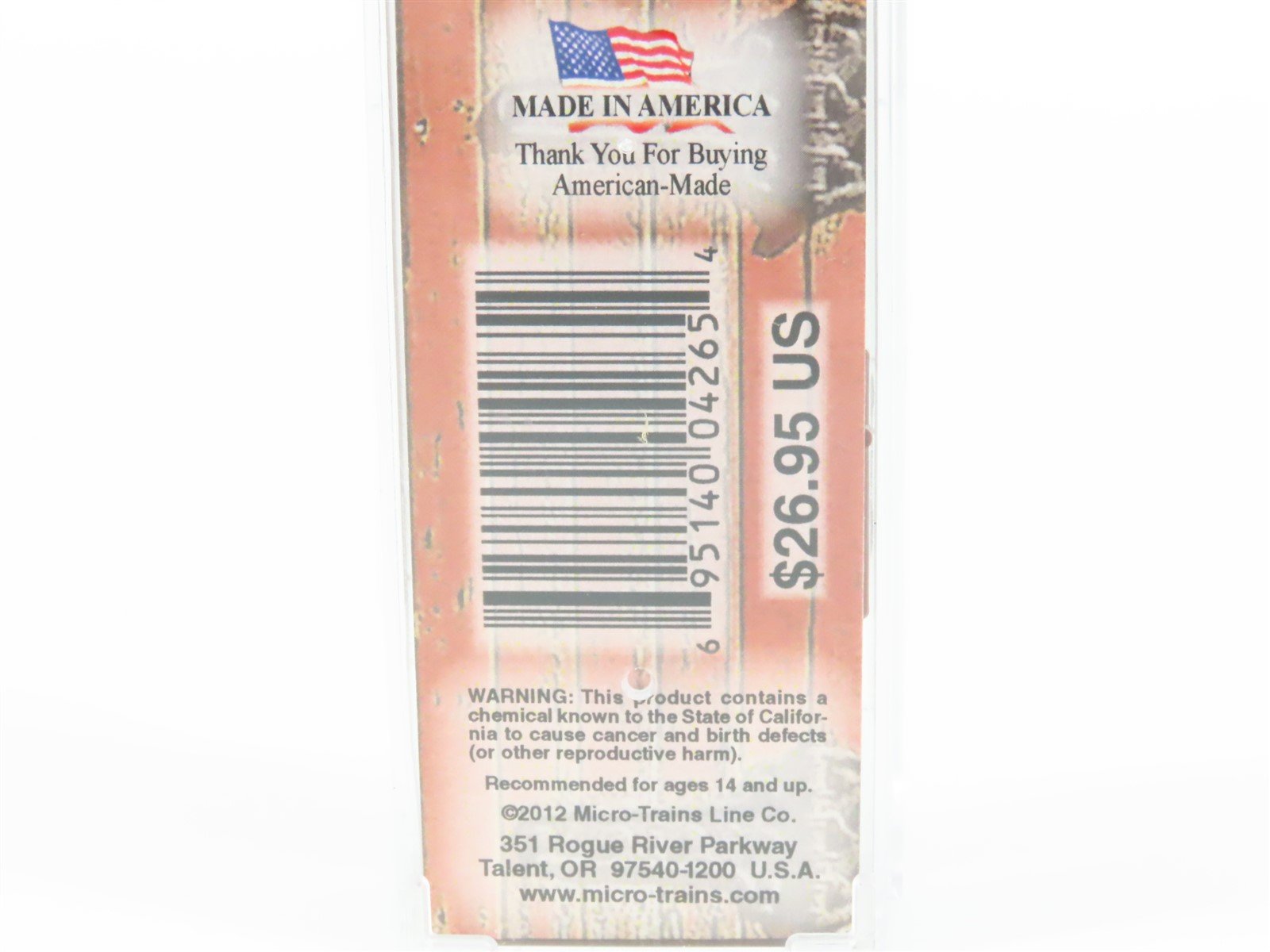 N Scale Micro-Trains MTL 05800140 EPX Evansville Packing Co. 36' Wood Reefer #54