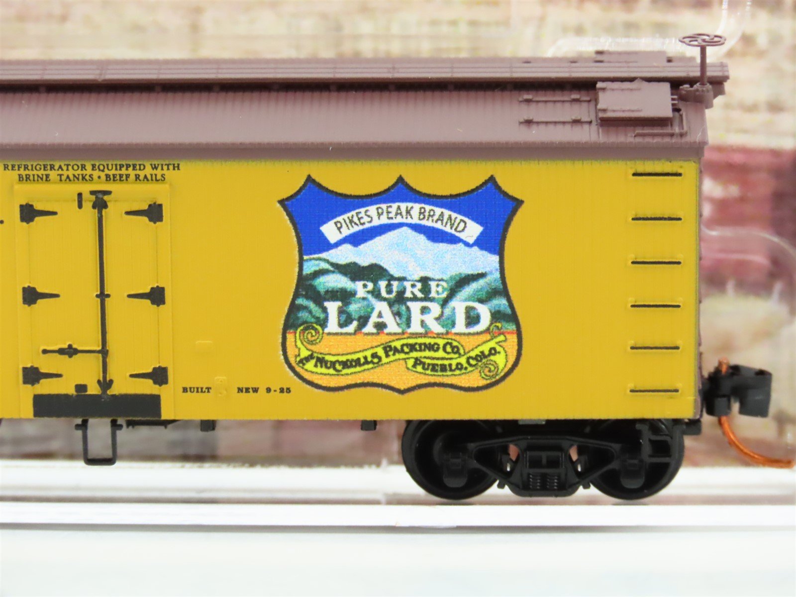 N Scale Micro-Trains MTL 05800536 NPKX Nuckoll's Packing Co 36' Wood Reefer #100
