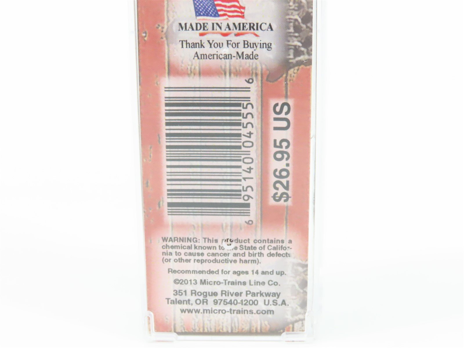 N Scale Micro-Trains MTL 04900650 URTC Prima Special 40' Wood Reefer #12818