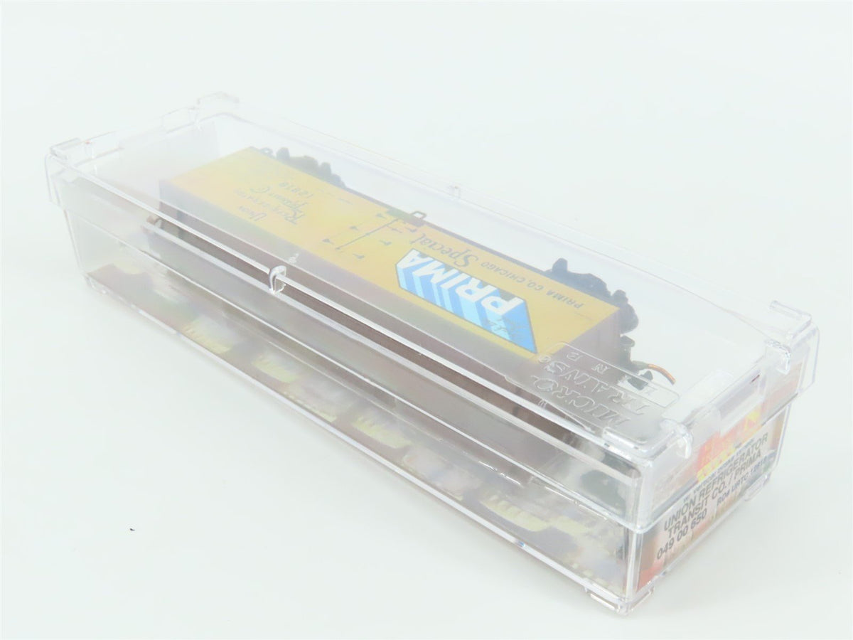 N Scale Micro-Trains MTL 04900650 URTC Prima Special 40&#39; Wood Reefer #12818