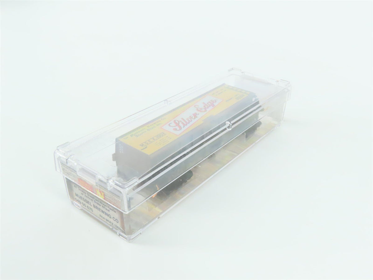 N Scale Micro-Trains MTL 04900670 MSEX Muessel Silver Edge Beer 40&#39; Reefer #1002