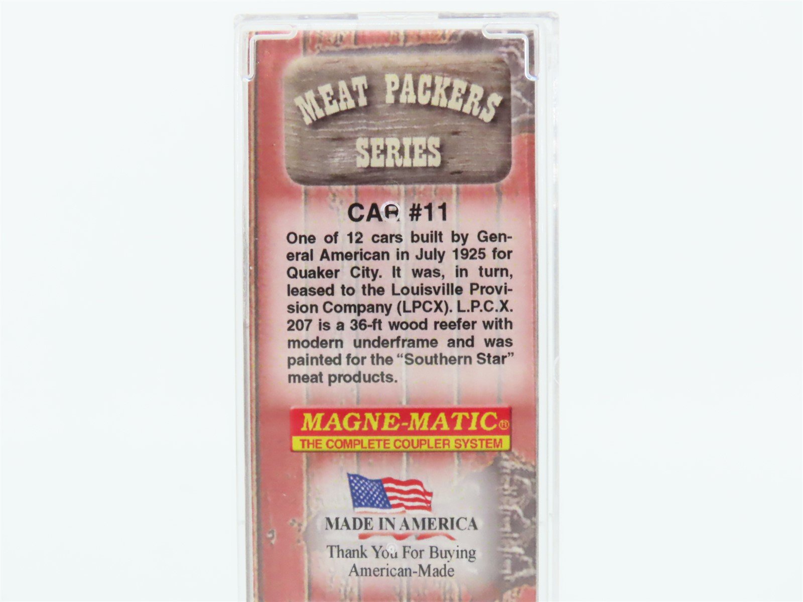 N Scale Micro-Trains MTL 05800526 LPCX Southern Star 36' Wood Reefer #207