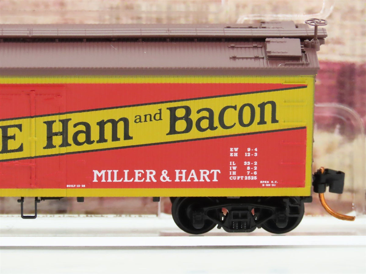 N Scale Micro-Trains MTL 05800506 MAHX Miller &amp; Hart 36&#39; Wood Reefer #2032