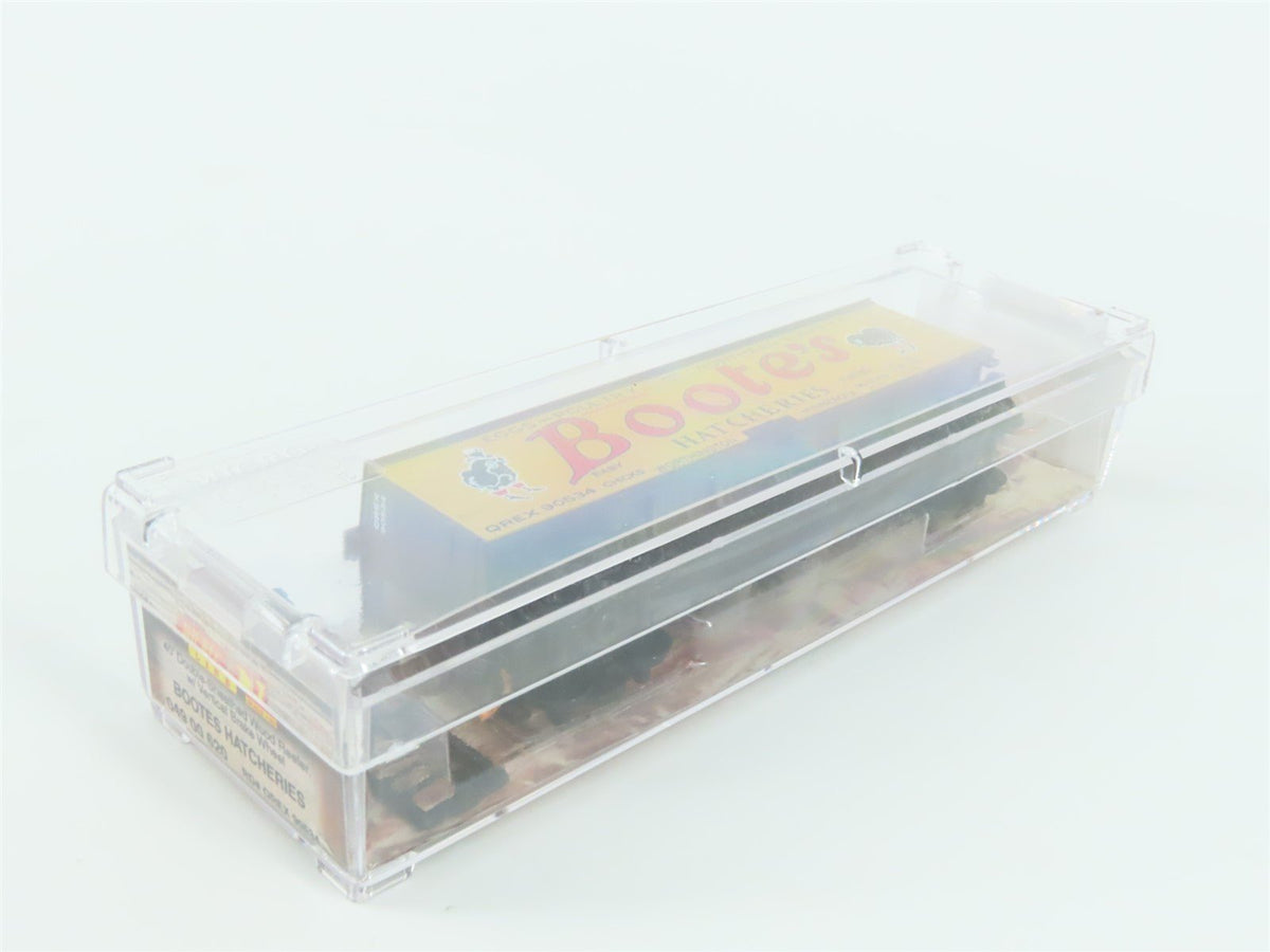 N Scale Micro-Trains MTL 04900620 QREX Boote&#39;s Hatcheries 40&#39; Wood Reefer #90534