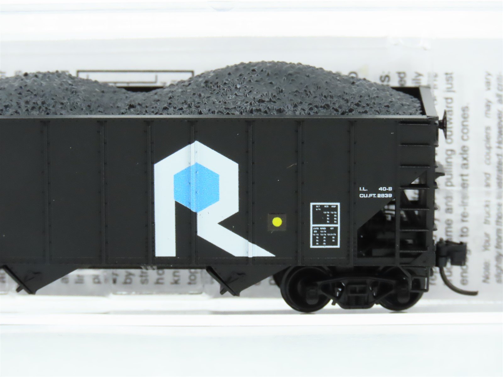 N Scale Micro-Trains MTL 10800400 ROCX Rock Island 3-Bay Open Hopper #15100