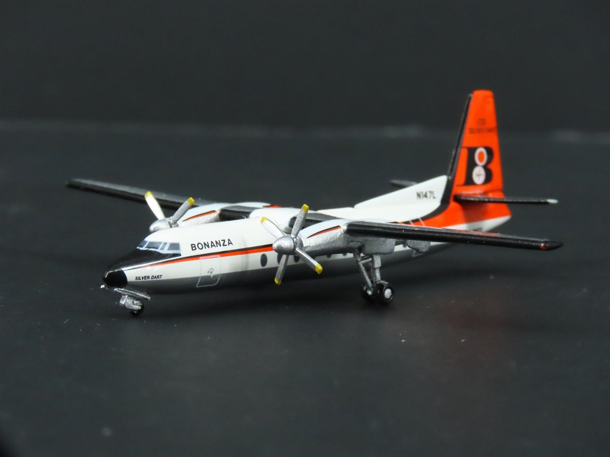 1:400 Aero Classics Die-Cast Bonanza Airlines Fairchild F-27 Airliner
