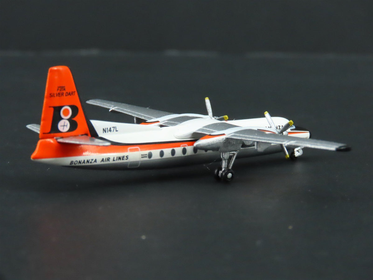 1:400 Aero Classics Die-Cast Bonanza Airlines Fairchild F-27 Airliner