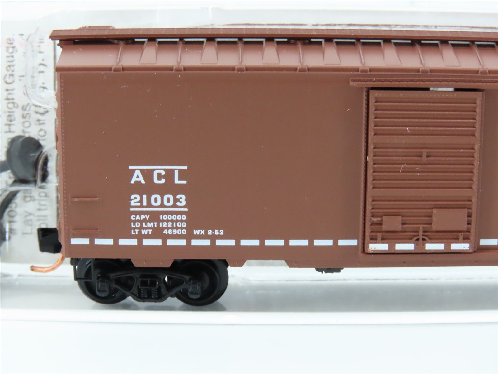 N Micro-Trains MTL 20636 ACL Atlantic Coast Line 40' Standard Boxcar #21003