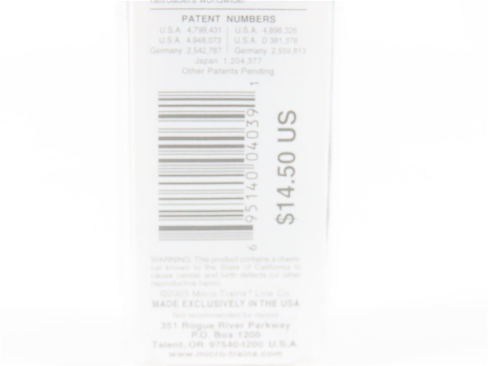 N Micro-Trains MTL 20636 ACL Atlantic Coast Line 40' Standard Boxcar #21003