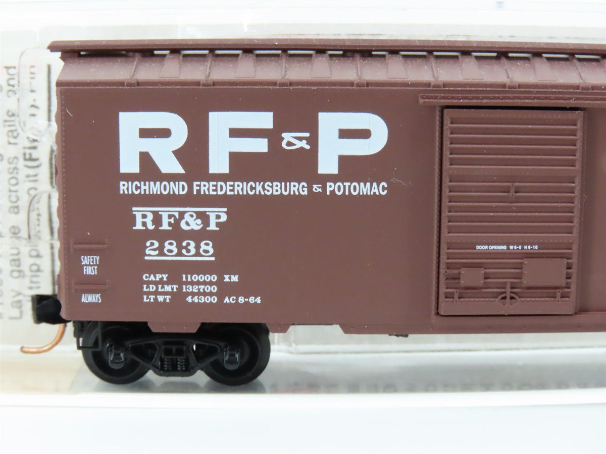 N Scale Micro-Trains MTL 20516 RFP &quot;Linking North &amp; South&quot; 40&#39; Boxcar #2838