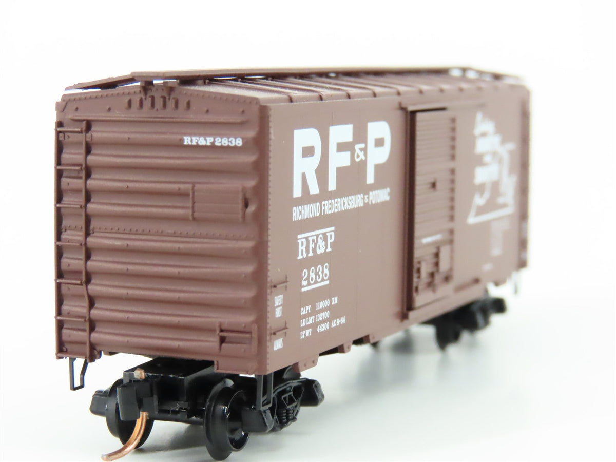 N Scale Micro-Trains MTL 20516 RFP &quot;Linking North &amp; South&quot; 40&#39; Boxcar #2838