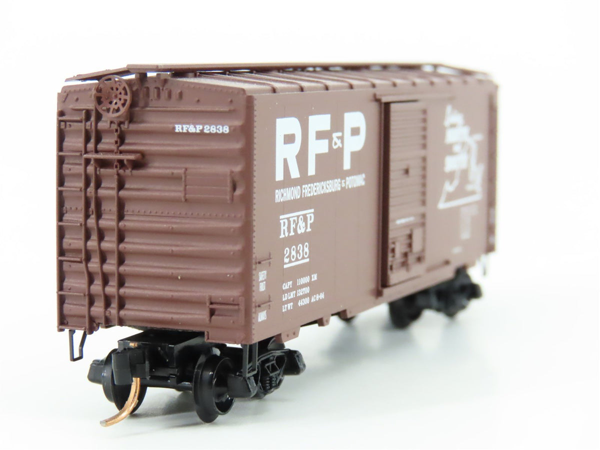 N Scale Micro-Trains MTL 20516 RFP &quot;Linking North &amp; South&quot; 40&#39; Boxcar #2838