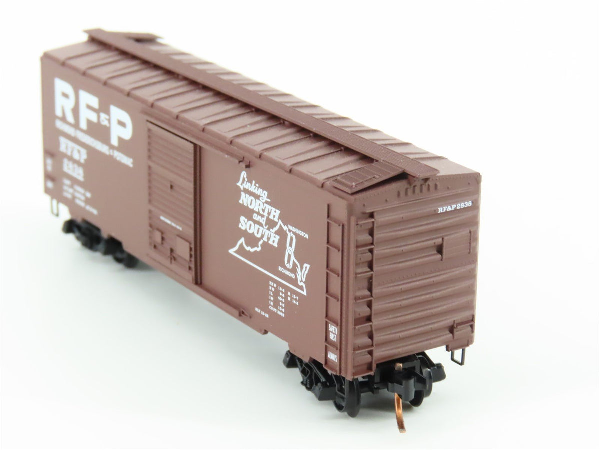 N Scale Micro-Trains MTL 20516 RFP &quot;Linking North &amp; South&quot; 40&#39; Boxcar #2838