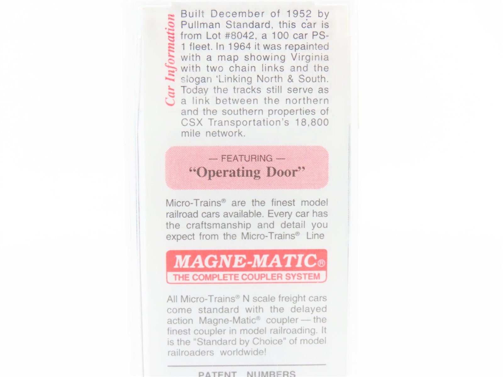 N Scale Micro-Trains MTL 20516 RFP 