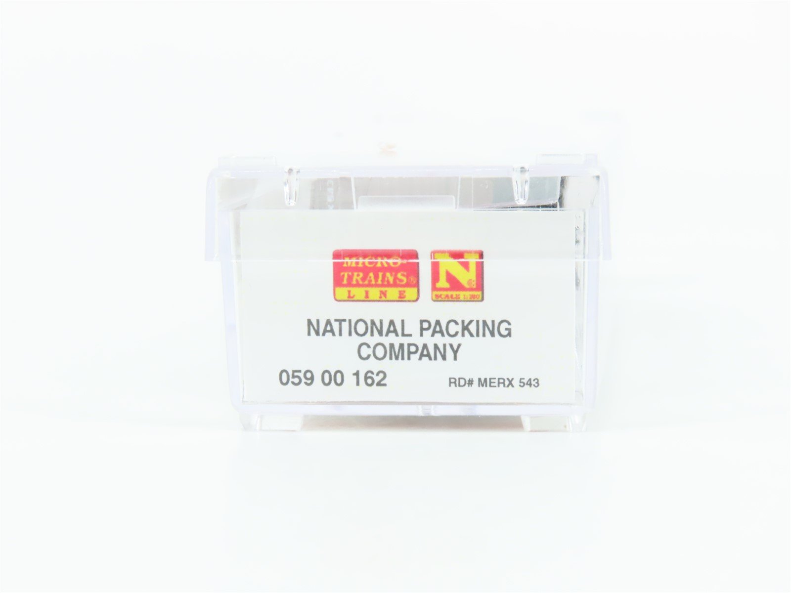 N Scale Micro-Trains MTL 05900162 MERX National Packing Company 40' Reefer #543