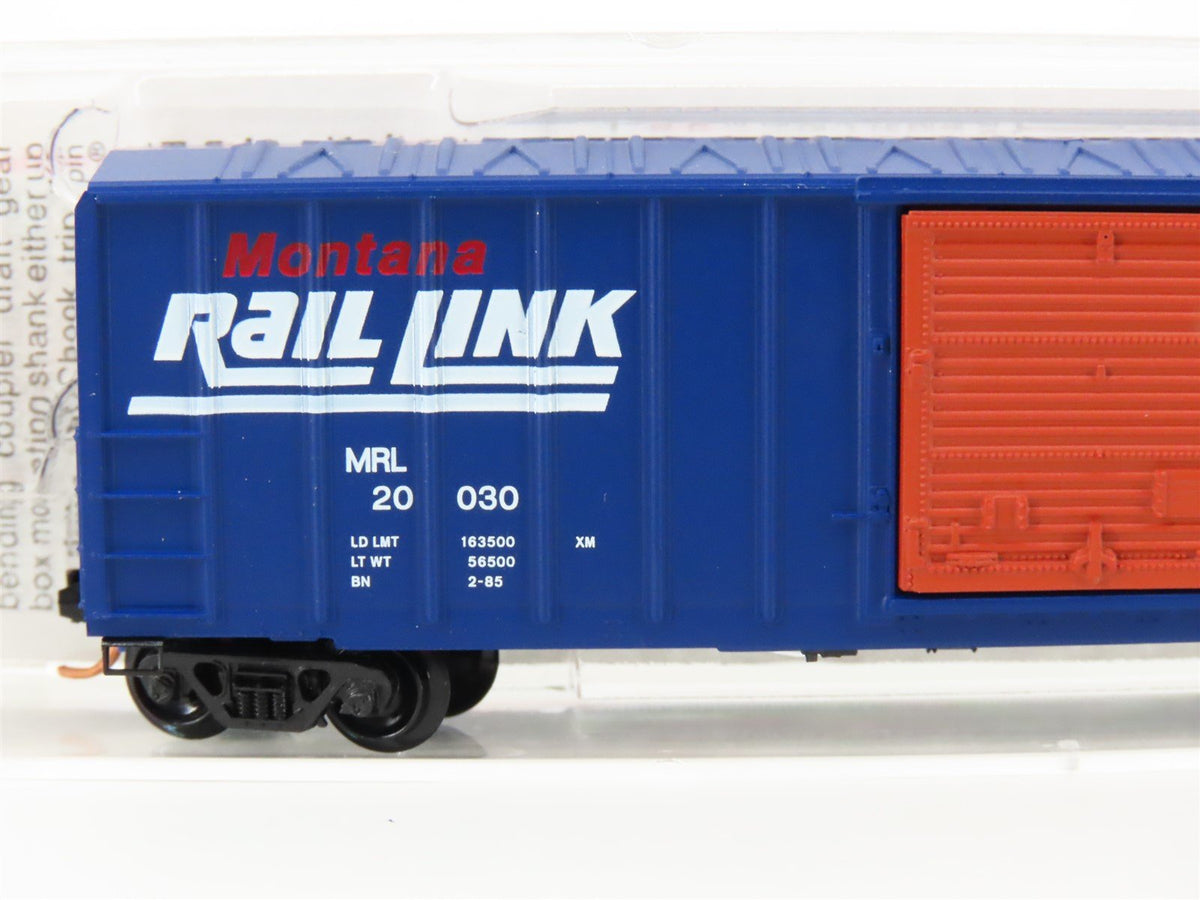 N Scale Micro-Trains MTL 25620 MRL Montana Rail Link 50&#39; Rib Side Boxcar #20030