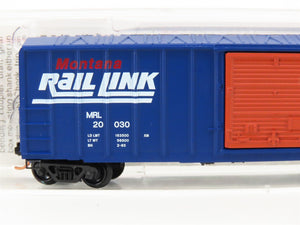N Scale Micro-Trains MTL 25620 MRL Montana Rail Link 50' Rib Side Boxcar #20030