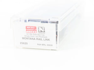 N Scale Micro-Trains MTL 25620 MRL Montana Rail Link 50' Rib Side Boxcar #20030