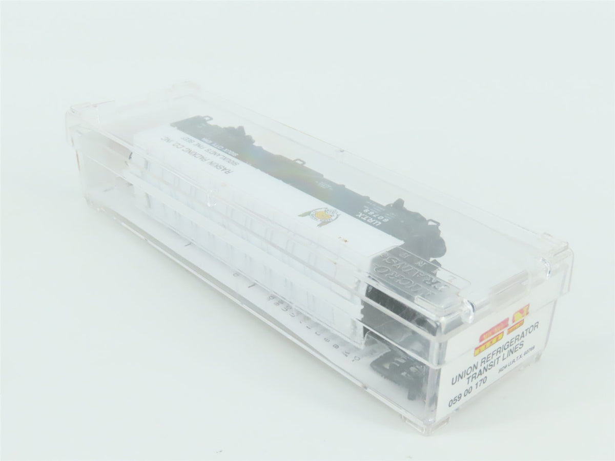 N Scale Micro-Trains MTL 05900170 URTX Raskin Packing 40&#39; Steel Reefer #60769