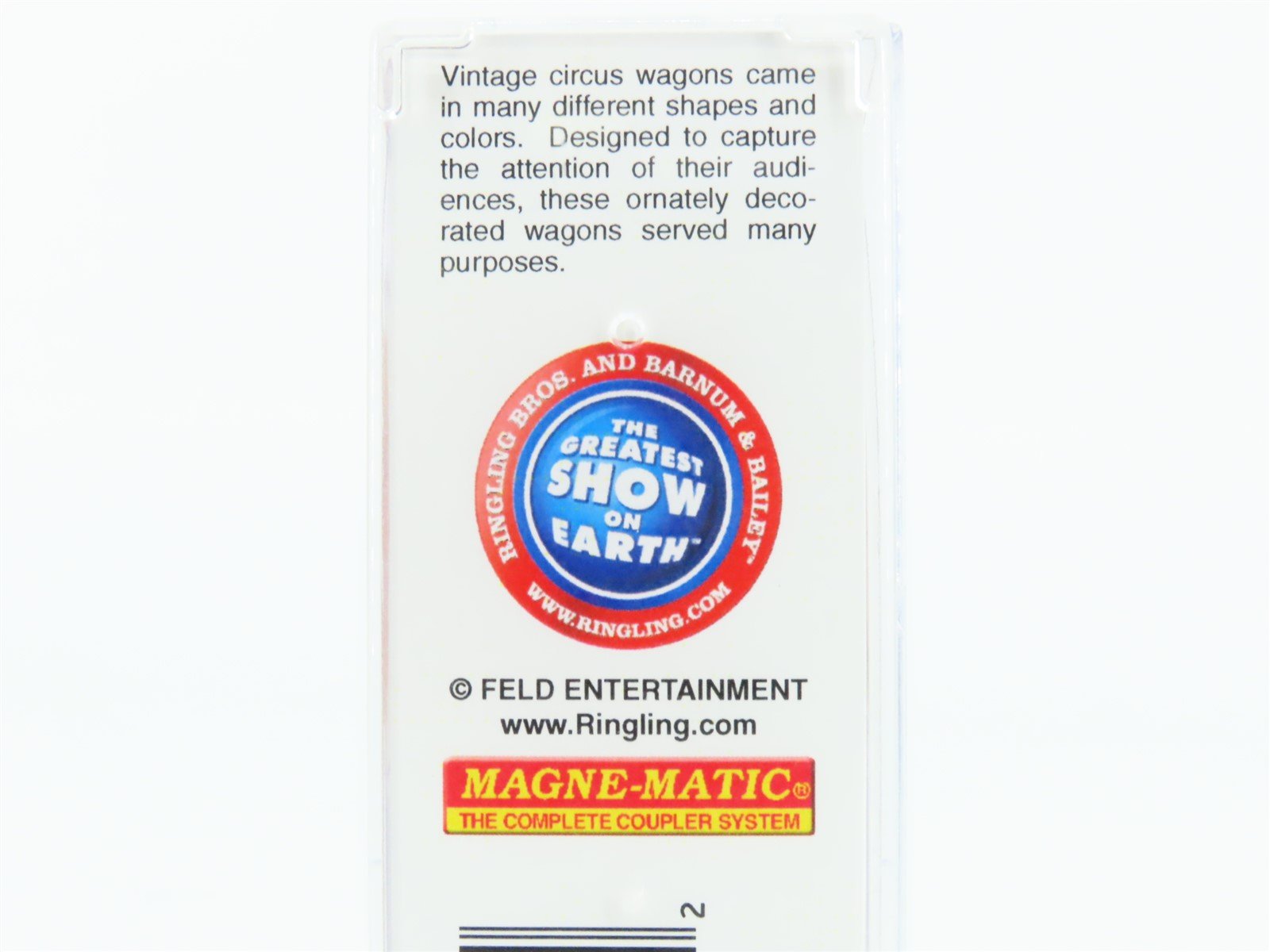 N Micro-Trains MTL 47000119 Ringling Bros Barnum & Bailey Circus Wagon 2-Pack