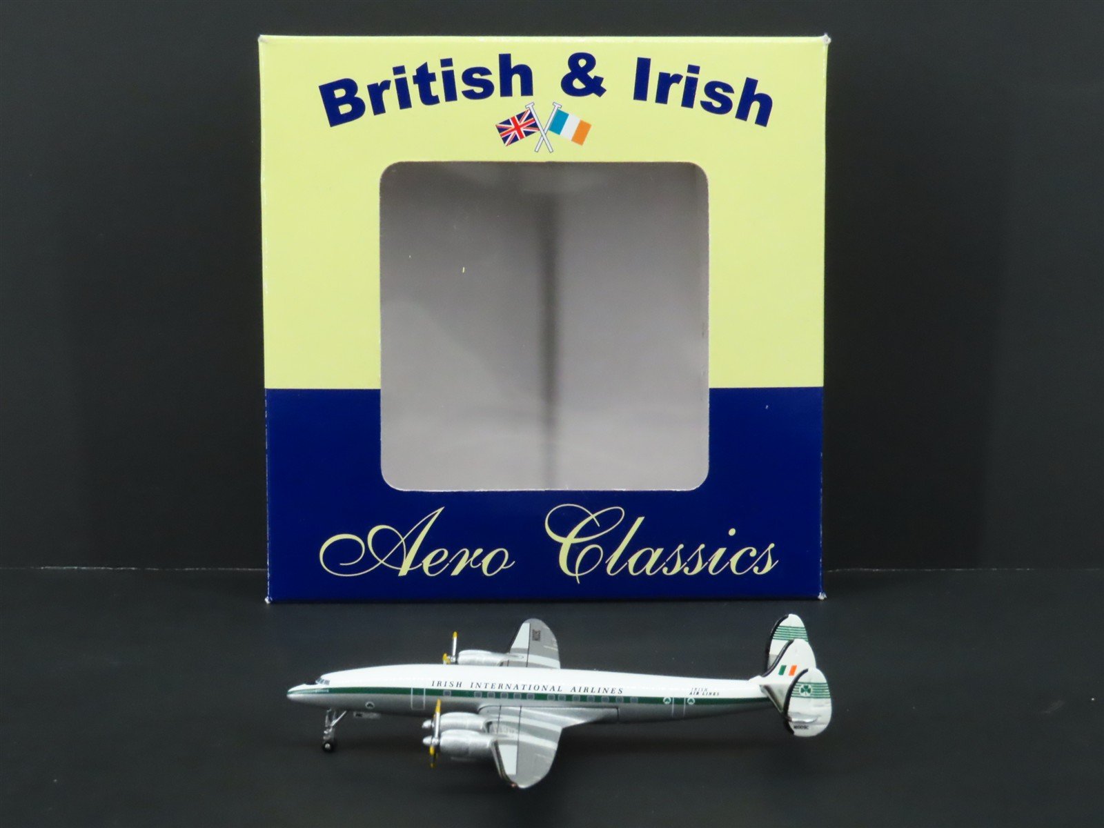 1:400 Aero Classics Die-Cast Irish International Airlines L-1049H Airliner