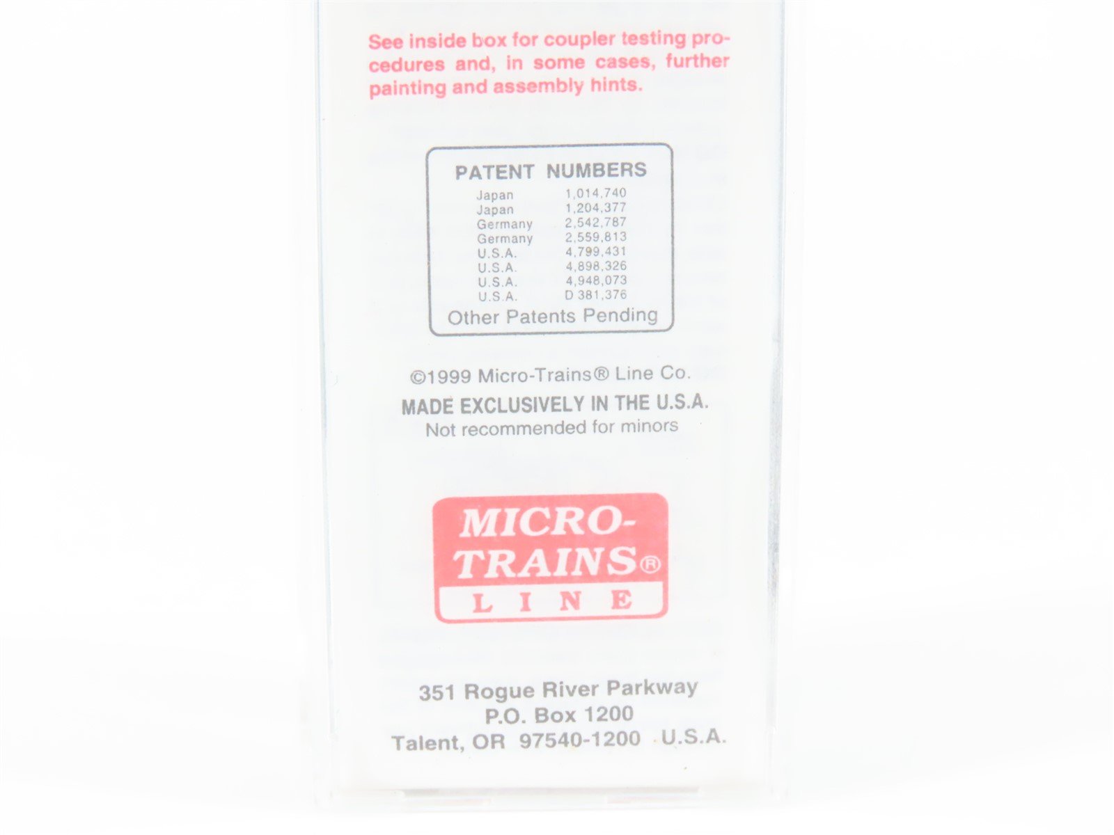 N Scale Micro-Trains MTL 32370 RBBX Burlington 50' Standard Boxcar #79468