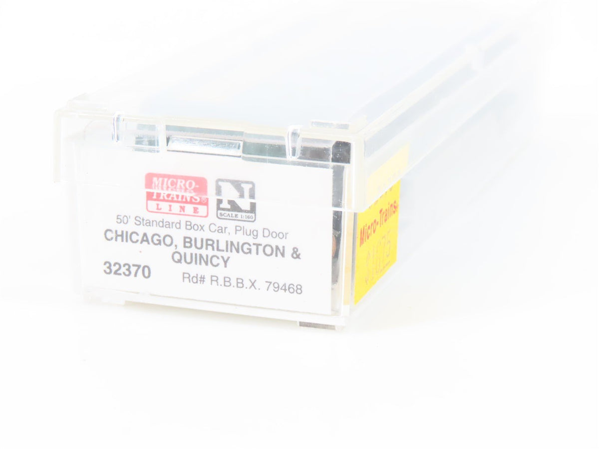 N Scale Micro-Trains MTL 32370 RBBX Burlington 50&#39; Standard Boxcar #79468