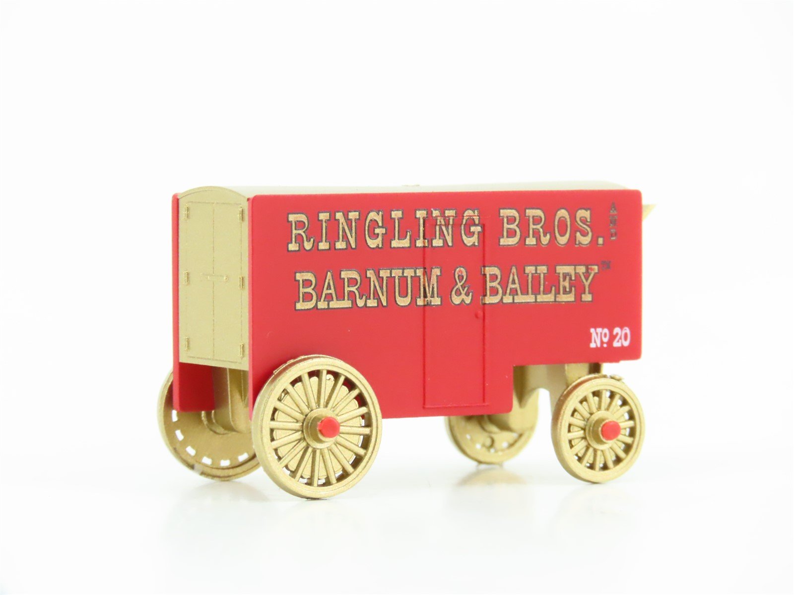 N Micro-Trains MTL 47000119 Ringling Bros Barnum & Bailey Circus Wagon 2-Pack