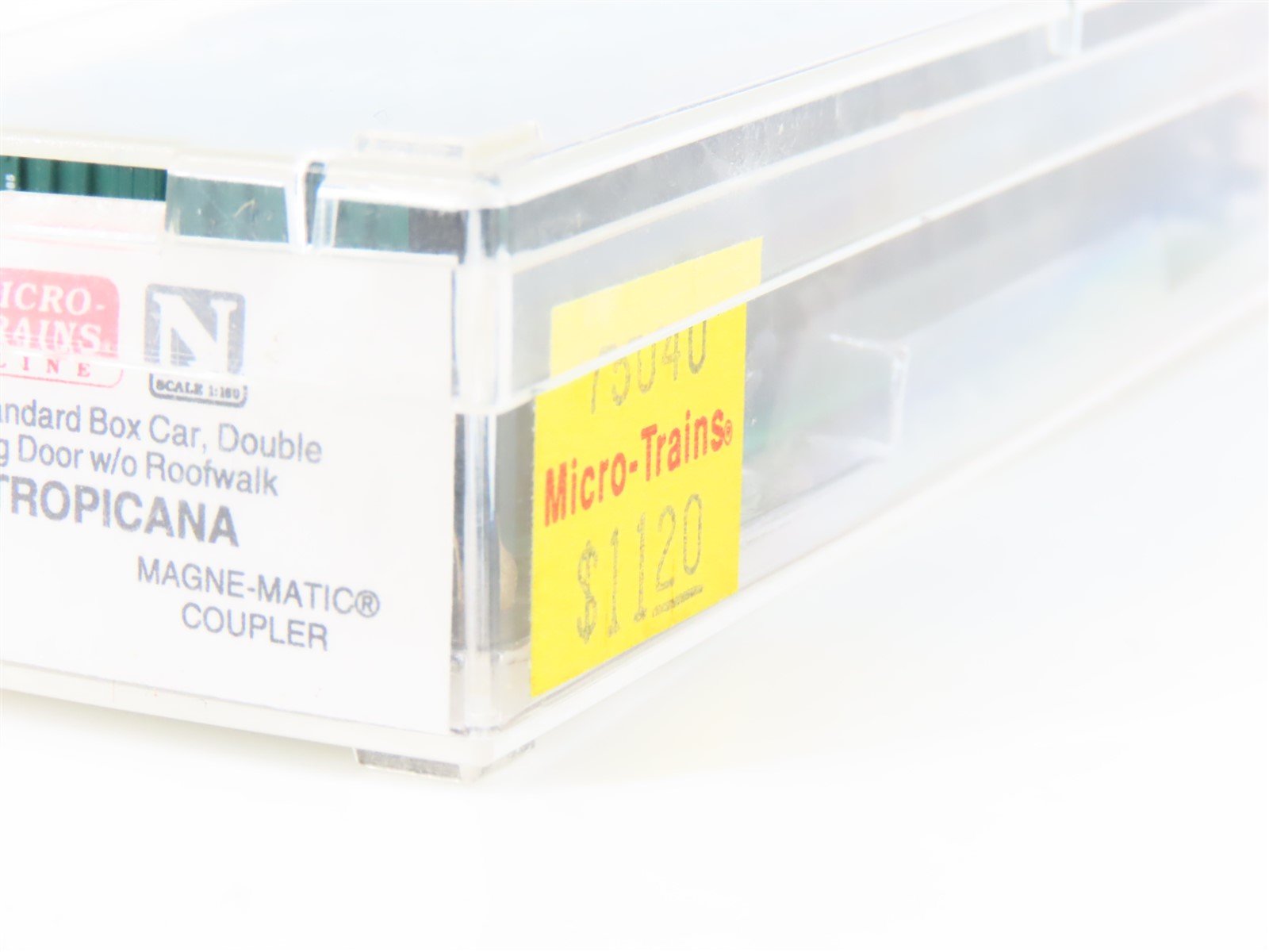 N Scale Micro-Trains MTL 75040 USLX Tropicana 50' Standard Boxcar #13085