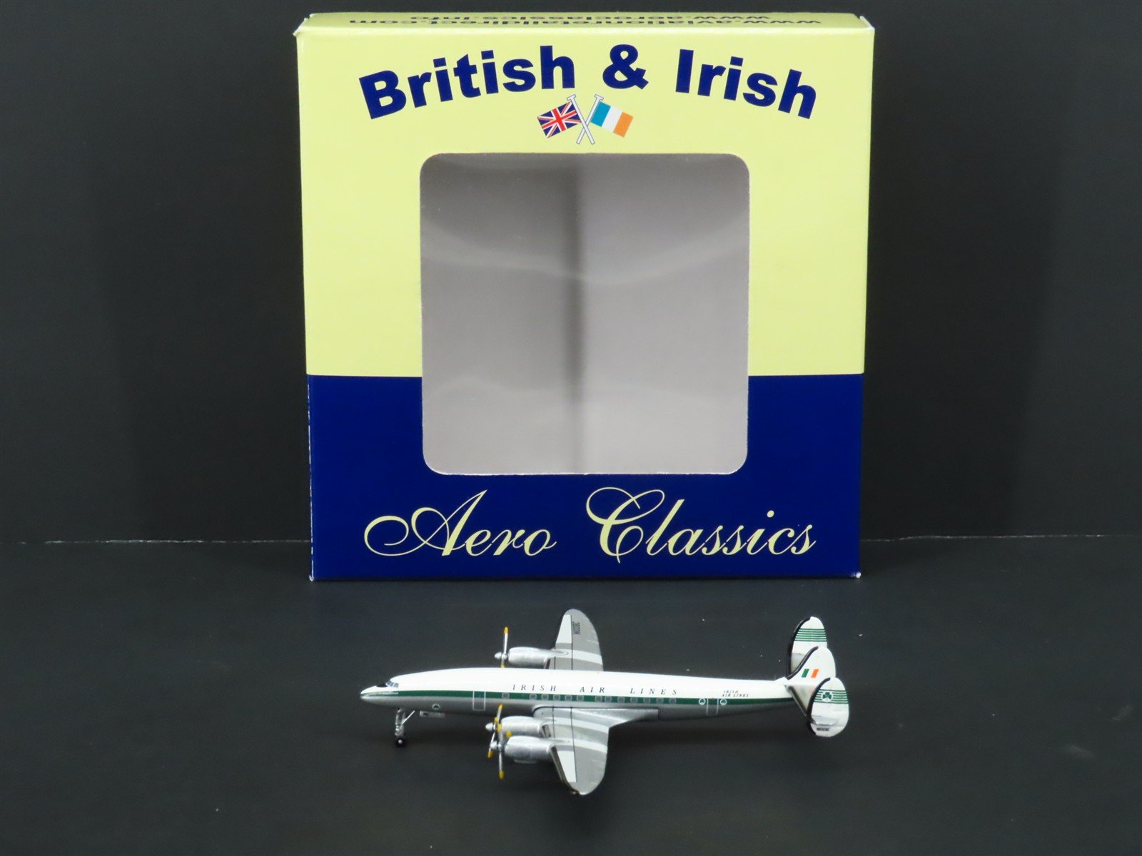 1:400 Aero Classics Die-Cast Irish Airlines Lockheed L-1049 Airliner