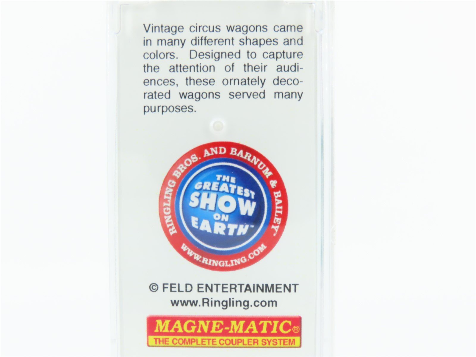 N Micro-Trains MTL 47000069 Ringling Bros Barnum & Bailey Circus Wagon 2-Pack