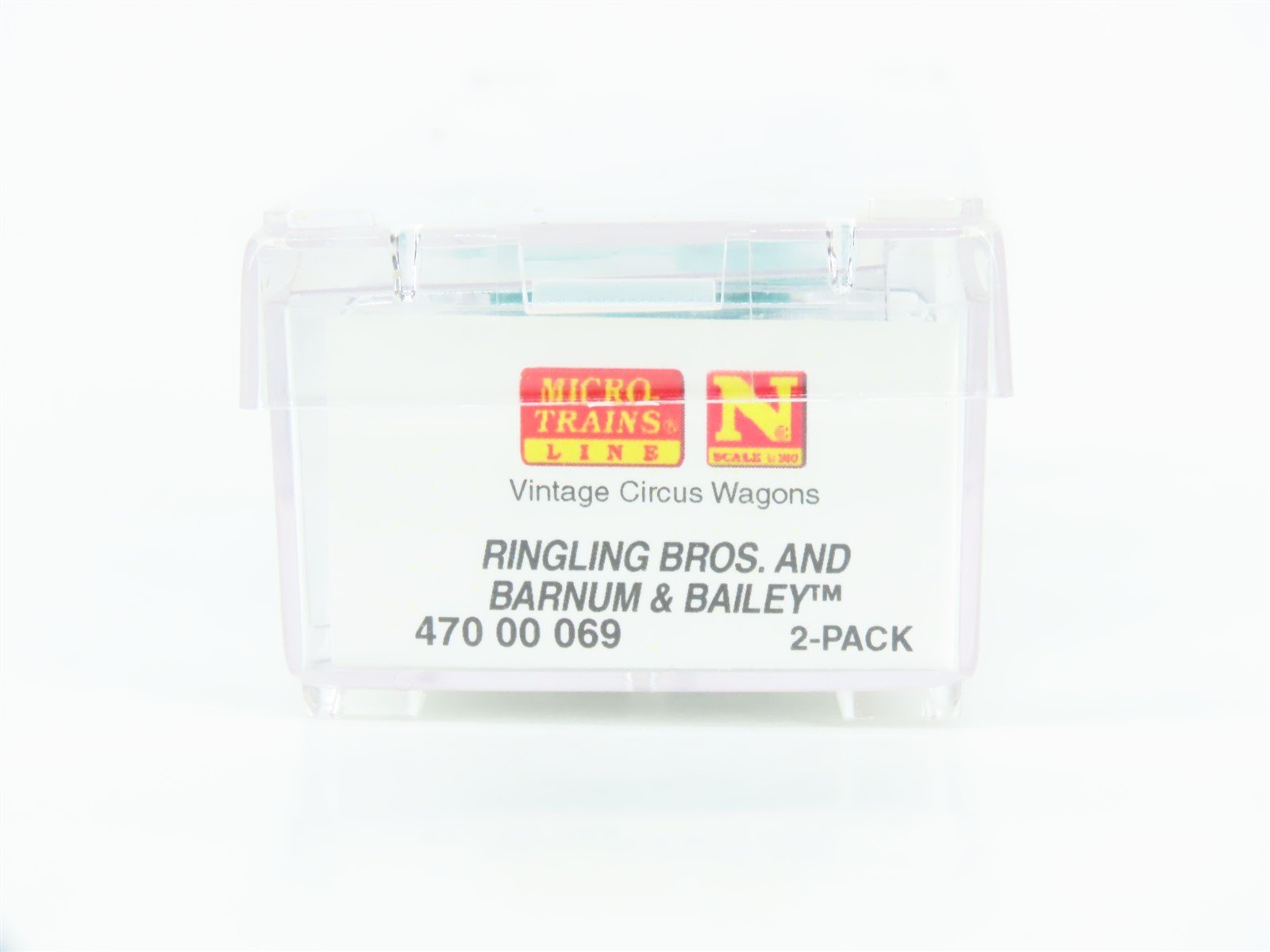 N Micro-Trains MTL 47000069 Ringling Bros Barnum & Bailey Circus Wagon 2-Pack