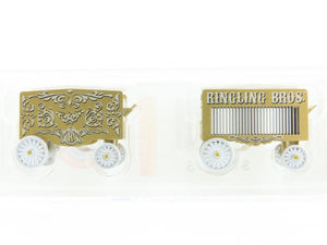 N Micro-Trains MTL 47000059 Ringling Bros Barnum & Bailey Circus Wagon 2-Pack