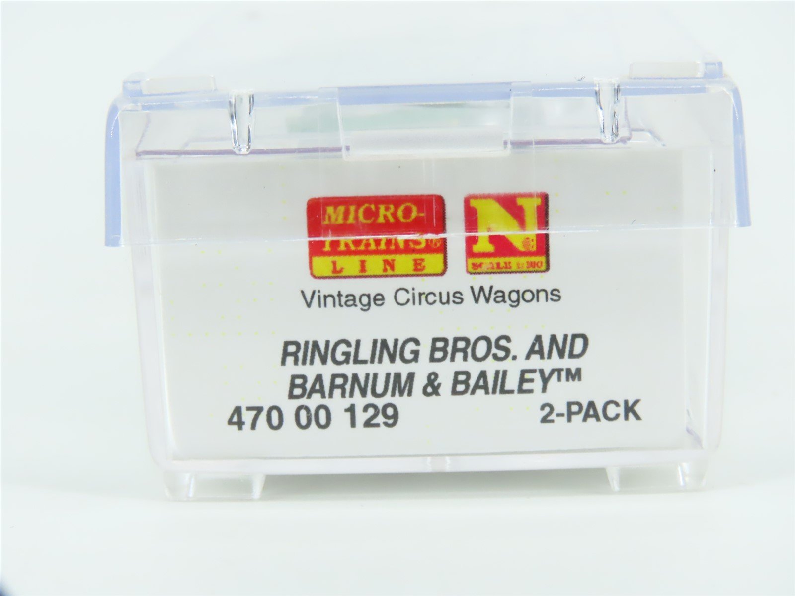 N Micro-Trains MTL 47000129 Ringling Bros Barnum & Bailey Circus Wagon 2-Pack