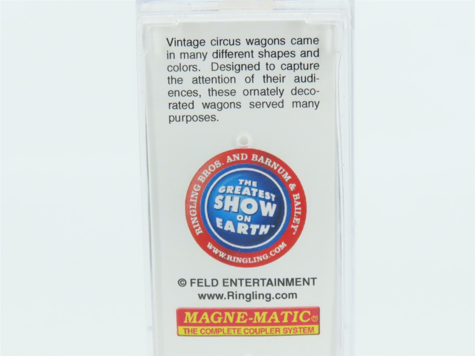 N Micro-Trains MTL 47000129 Ringling Bros Barnum & Bailey Circus Wagon 2-Pack