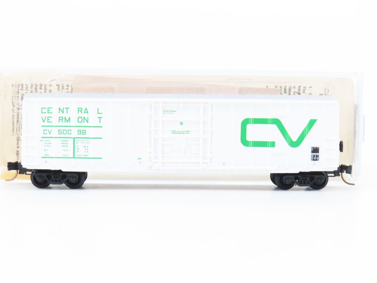 N Scale Micro-Trains MTL/Kadee 27160 CV Central Vermont 50' Boxcar #50098