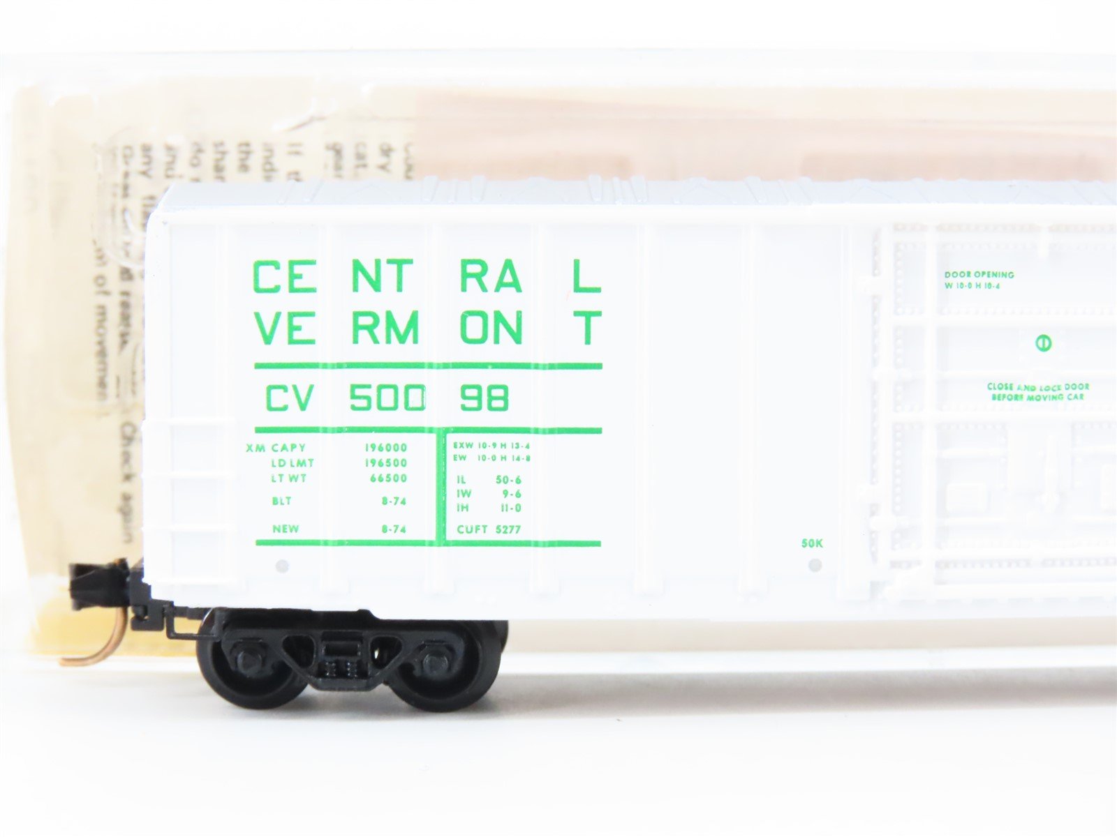 N Scale Micro-Trains MTL/Kadee 27160 CV Central Vermont 50' Boxcar #50098