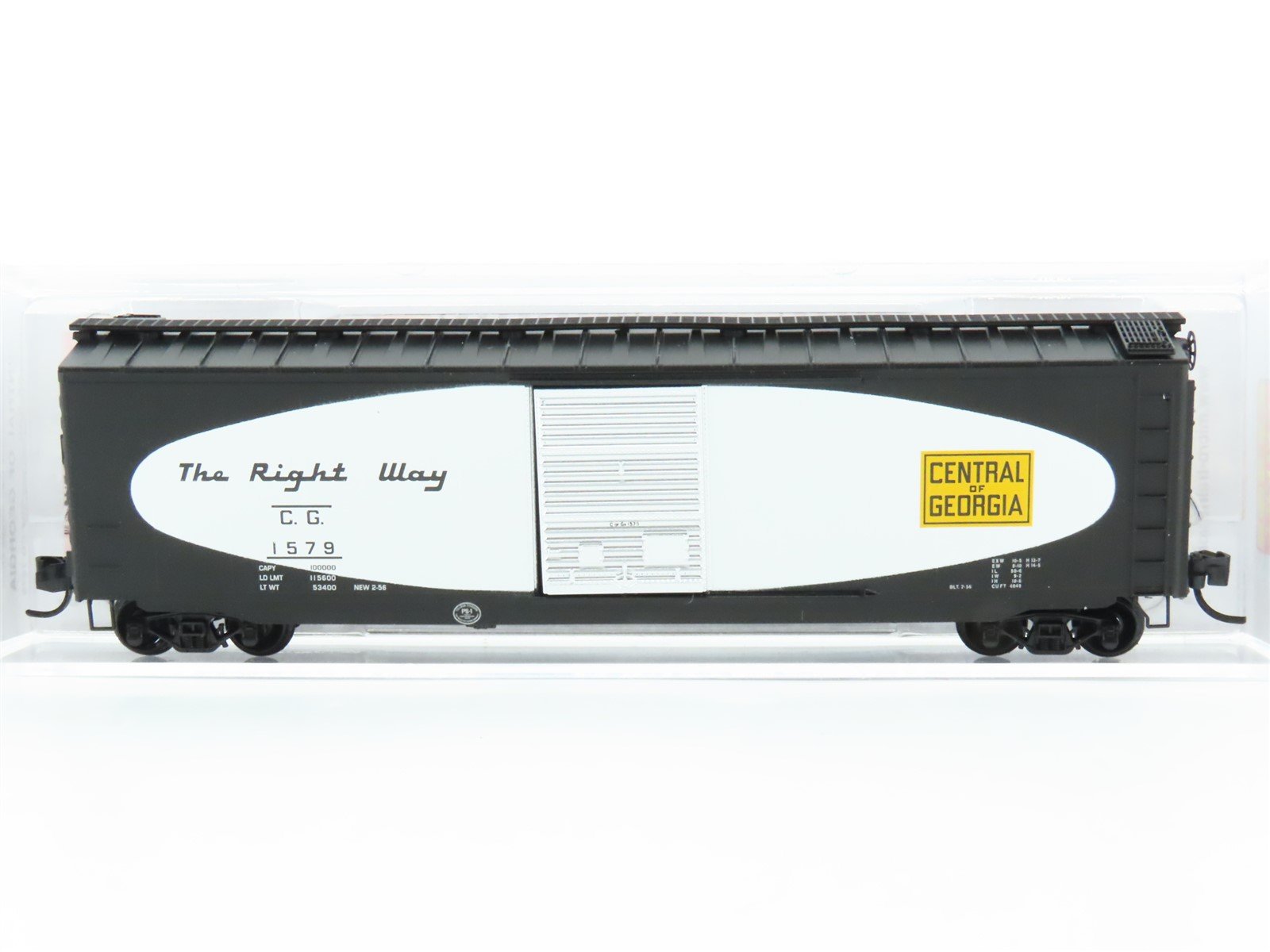 N Scale Micro-Trains MTL 03100282 CG The Right Way 50' Single Door Box Car #1579