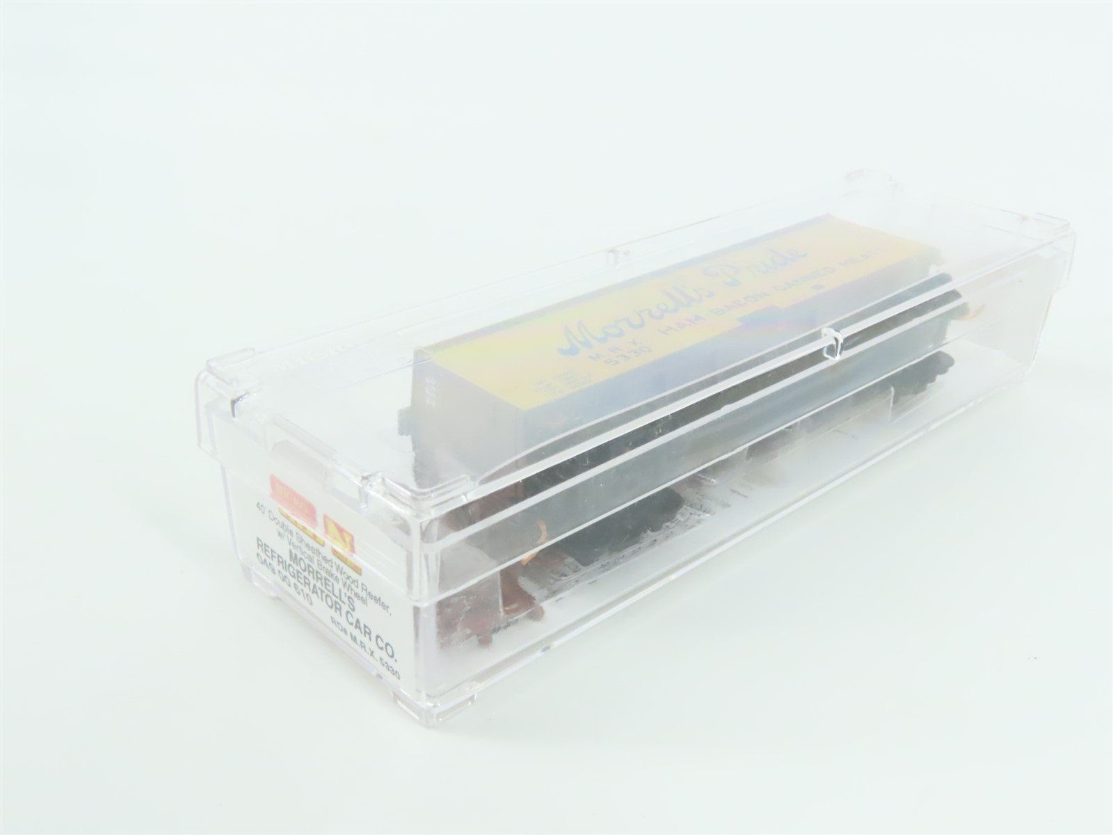 N Scale Micro-Trains MTL 04900610 MRX Morrell's Pride 40' Wood Reefer #5330
