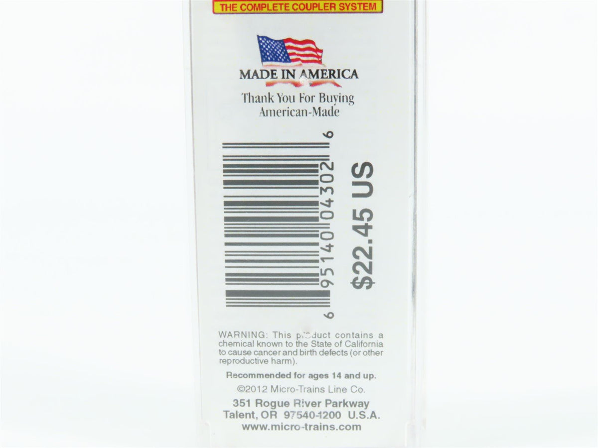 N Scale Micro-Trains MTL 04000020 40th Anniversary 40&#39; Box Car #2012